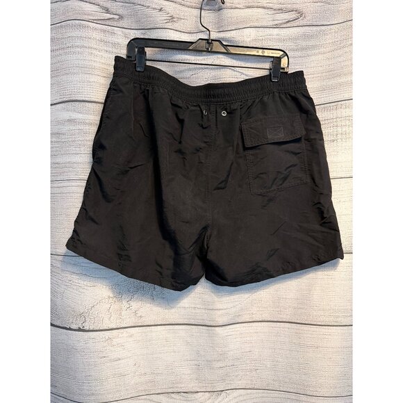 Polo Ralph Lauren Mens Black Swim Trunks W/ Mesh Liner Size XL - Picture 2 of 3